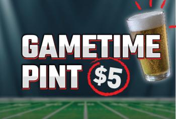 $5 GAMETIME PINT