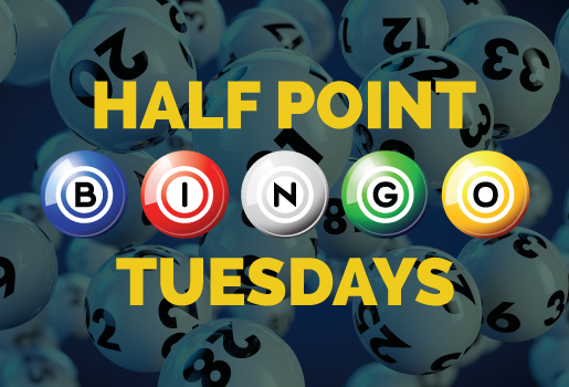 HALF POINT BINGO TUESDAYS